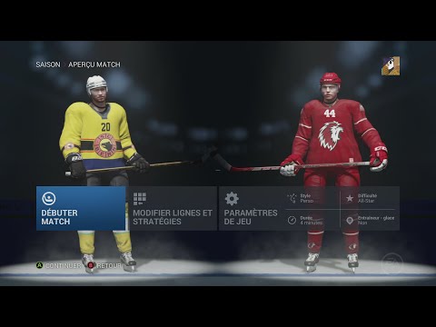 NHL 16 – Lausanne HC vs SC Bern - #43 Swiss National League A [HD]