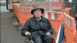 71-year-old Cheltenham man currently staging sit-down protest against 5G mast