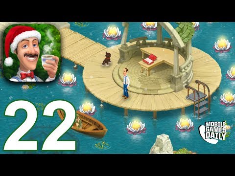 GARDENSCAPES NEW ACRES STORY Walkthrough Gameplay Part 22 - Day 20 (iOS Android)