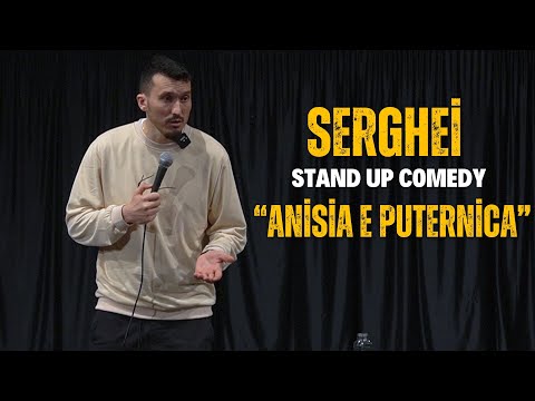 Serghei | Stand up comedy | Anisia la Sunt celebru scoate-ma de aici