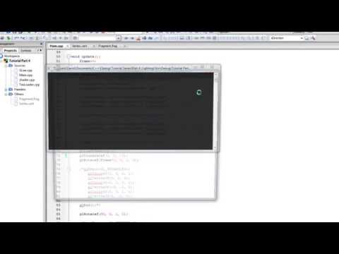 C++/OpenGL Tutorial Series - Part 4 - Basic Lighting