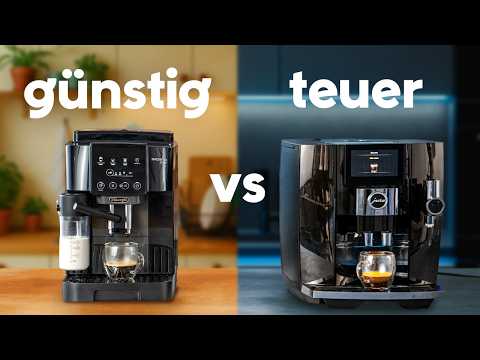 Entry-level vs. luxury fully automatic coffee machine - what's the difference?
