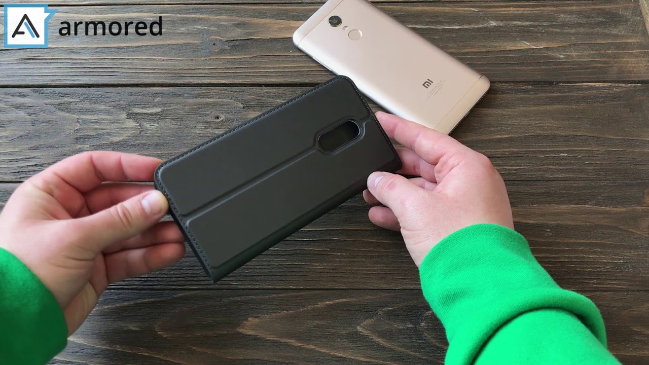 Обзор Чехол-книжки Dux Ducis с карманом для визиток для Xiaomi Redmi Note 5 Pro / Note 5 (DC)