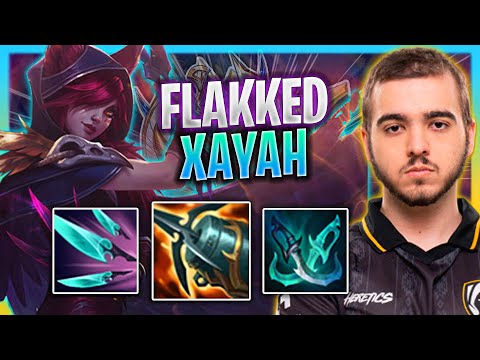 FLAKKED IS A GOD WITH XAYAH! | TH Flakked Plays Xayah ADC vs Kalista!  Season 2023