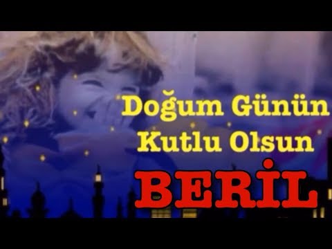 İYİ Kİ DOĞDUN BERİL 3. KOMİK DOĞUM GÜNÜ MESAJI 🎂 *ABİDİN KUKLA*