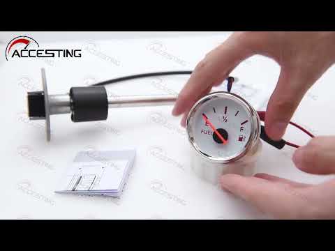 0-190 Ohm Fuel Level Gauge With 100-500mm Fuel Level Sensor