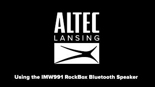Altec Lansing RockBox, Everything Proof Bluetooth Speaker (Certified Refurbished)