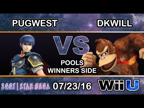 2GGT: KTAR Saga - Pugwest (Marth) Vs. DkWill (Donkey Kong) Pools Winners Side