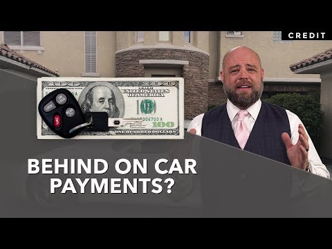 What to do if you are behind on car payments