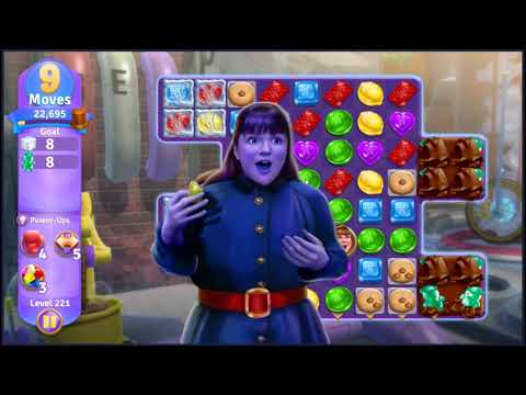 Wonka's World of Candy Level 221 - NO BOOSTERS + FULL STORY 🍫 | SKILLGAMING ✔️
