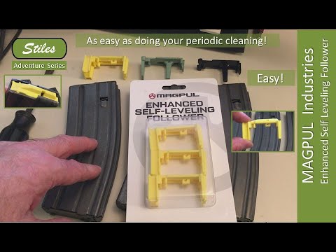 MAGPUL (AR Style) Enhanced Self Leveling Follower for USGI Magazines, Review \u0026 Install