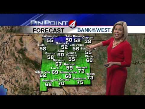 Saturday evening weather forecast