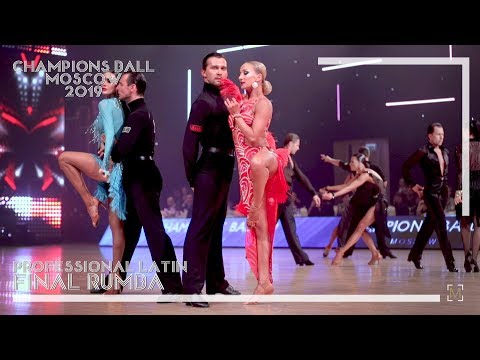 Pavel Zvychaynyy - Oxana Lebedew, GER | Champions' Ball Moscow - WDC Pro Latin - Final Rumba