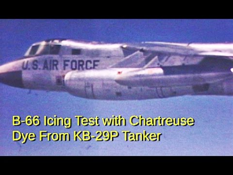 B-66 Icing Dye Test