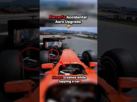 Ferrari That Got Faster With a Broken Wing 😂