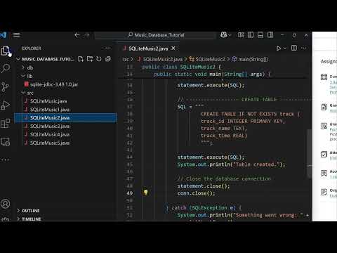 Java Sqlite Database Tutorials 4 5 And 6