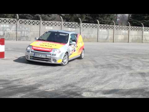 Bartłomiej SZAREK - Renault Clio Sport - "Wiosenny Super OeS" 25-03-2012 Gorlice