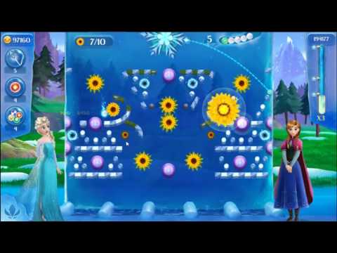Frozen Free Fall: Icy Shot Level 195 - NO BOOSTERS ☃☃☃