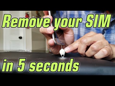 How to Remove a Stuck SIM Card/SIM Tray in 5 Seconds [for iPhone, Android, and Others]
