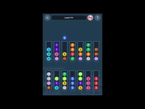 Level 111 candy sort impulse iPhone