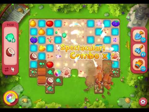 GardenScapes Level 9138 no boosters