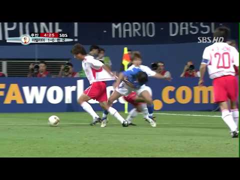2002 World Cup Korea vs Italy: Compliation of Italy's fouls