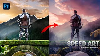 Ancient warrior Photoshop Manipulation Tutorial | Speed Art