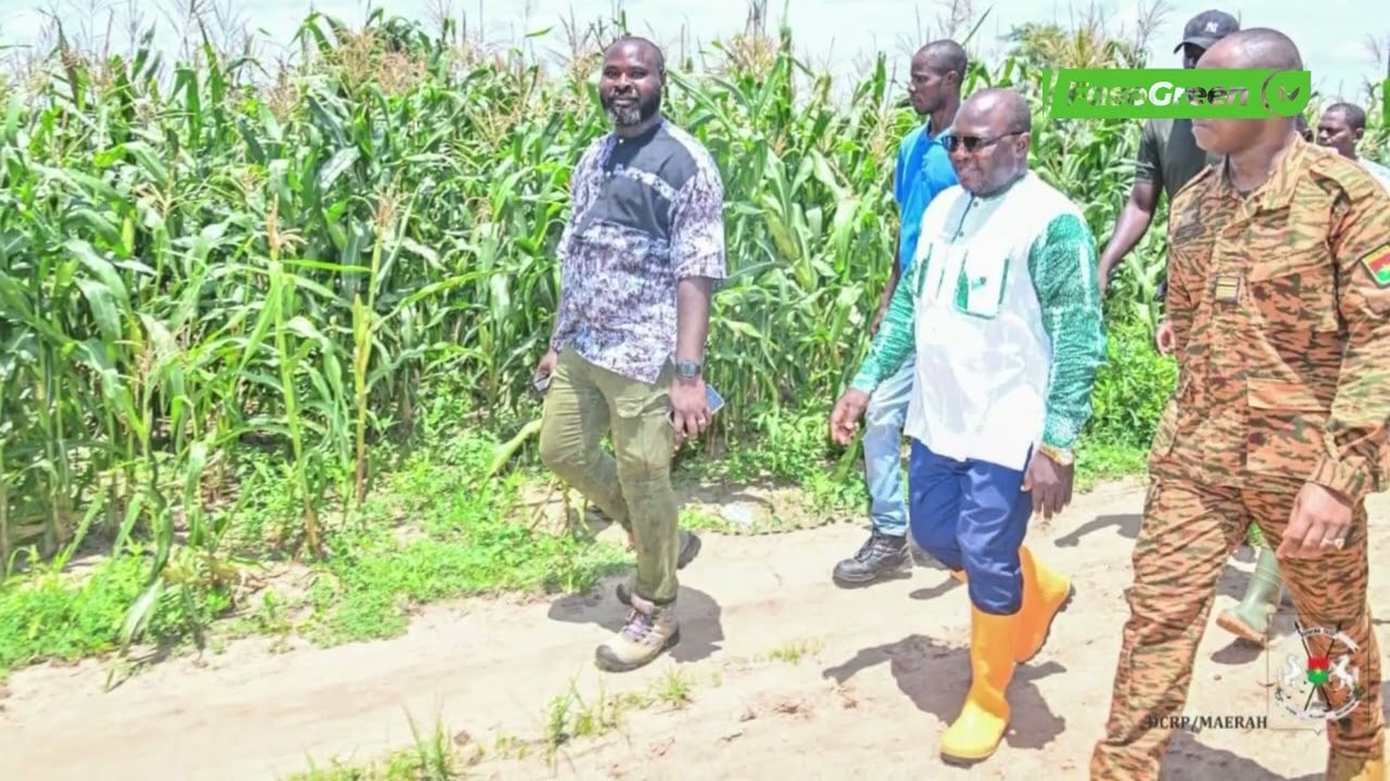 Suivi de la campagne agropastorale 2026-2027 : Le Ministre d’État Ismaël SOMBIÉ à Bagré