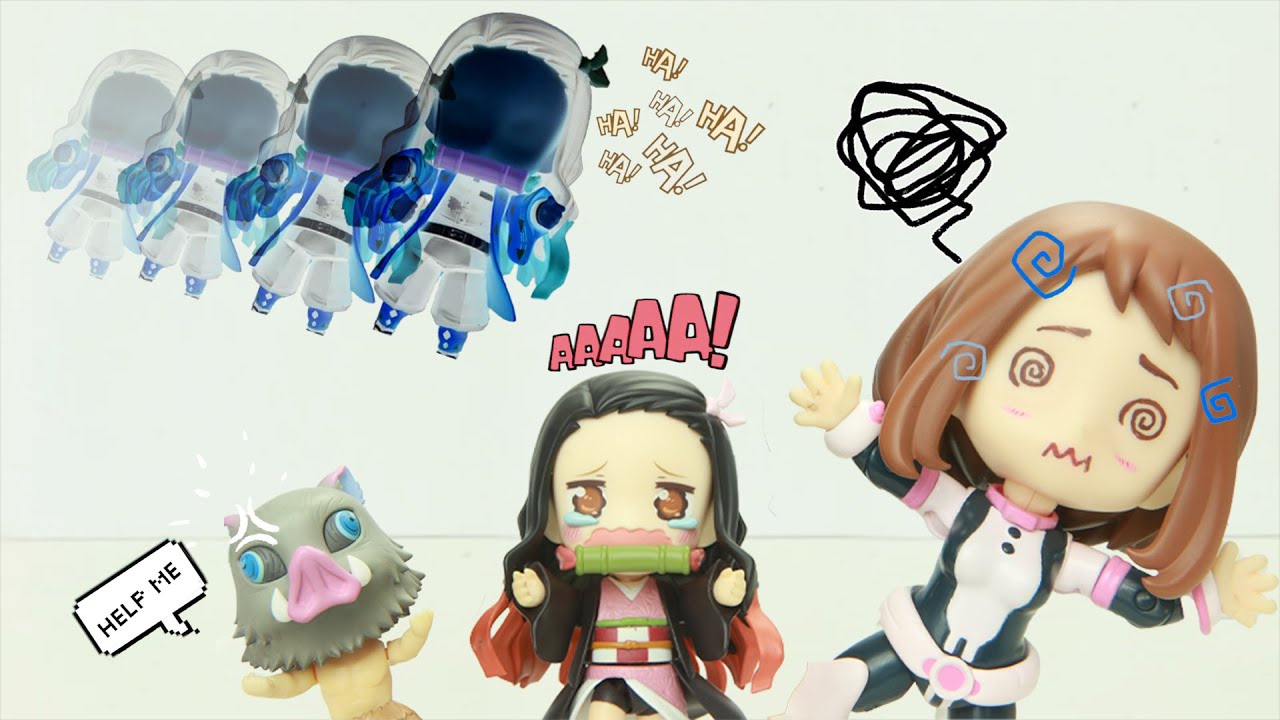 【鬼滅の刃】伊之助和善逸为保护小豆子而与妖怪搏斗 Demon Slayer #29