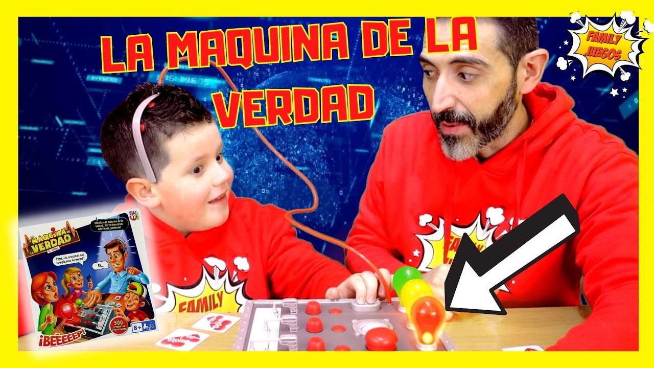 Watch *La Maquina de la Verdad* CHALLENGE con EL PAPÁ MÁS MENTIROSO! 😮 Family Juegos Now *La Maquina de la Verdad* CHALLENGE con EL PAPÁ MÁS MENTIROSO! 😮 Family Juegos