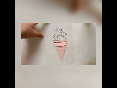 icecream glass painting ❤️✨💜🖌️🎨 #artist #arjitatheexplorer #art #youtubeshorts #artworks #beautiful