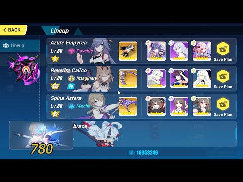 HI3 - Exalted Abyss Nirvana 444D - SS SpA/S0 AE/RC BE elf - AKA (Ignite) 780 Points