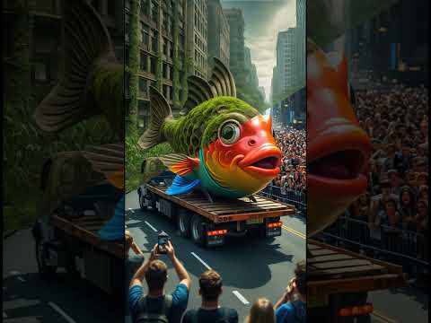 3D FISH CARTOON!!THE MINI MAKERS!!#youtube #youtubeshorts #cartoon #shorts #short #shortvideo #video