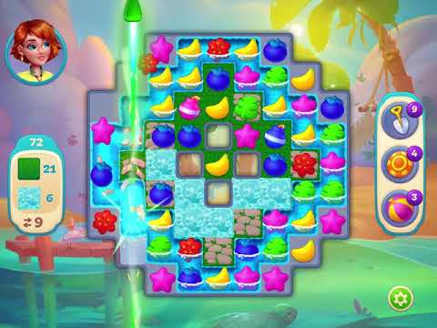 Hawaii Match-3 Mania - Level 72 - No Booster - FULL STORY - CaroGamesNL - *NEW GAME*