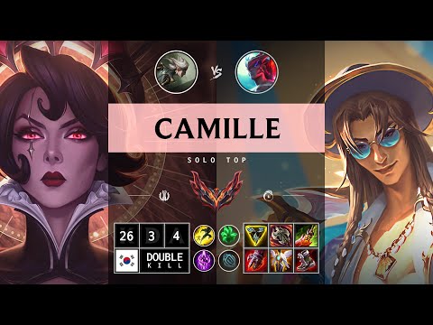 Camille Top vs Yone: Legendary - KR Grandmaster Patch 14.15