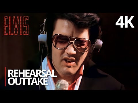 Elvis Presley - Burning Love (Version 1) 4K Rehearsal Outtake - Elvis on Tour | March 30, 1972