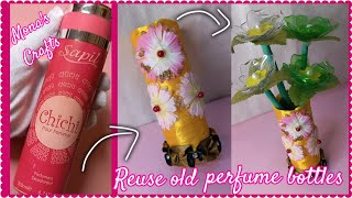 How to reuse old perfume bottles | Recycle perfume bottles | DIY Crafts #viral #diycrafts #easyideas