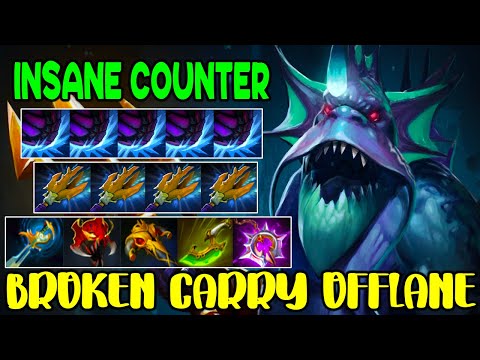 INSANE SLARDAR COUNTER - BROKEN CARRY OFFLANE - FULL TEAM FIGHT - DOTA 2 GAMEPLAY
