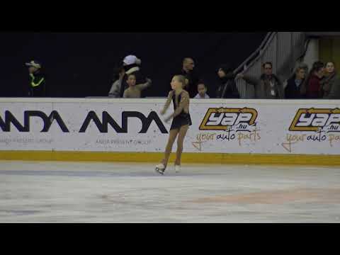 2017 Santa Claus Cup: Tonka ZITKOVIC(CRO) - FS CUBS GIRLS ISU 9, Free skating