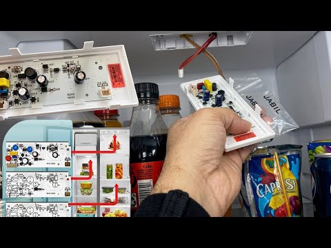 Kenmore Fridge. Changing the LED lights