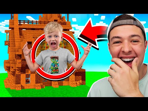 10 WAYS TO PRANK YOUR BROTHER IN MINECRAFT!