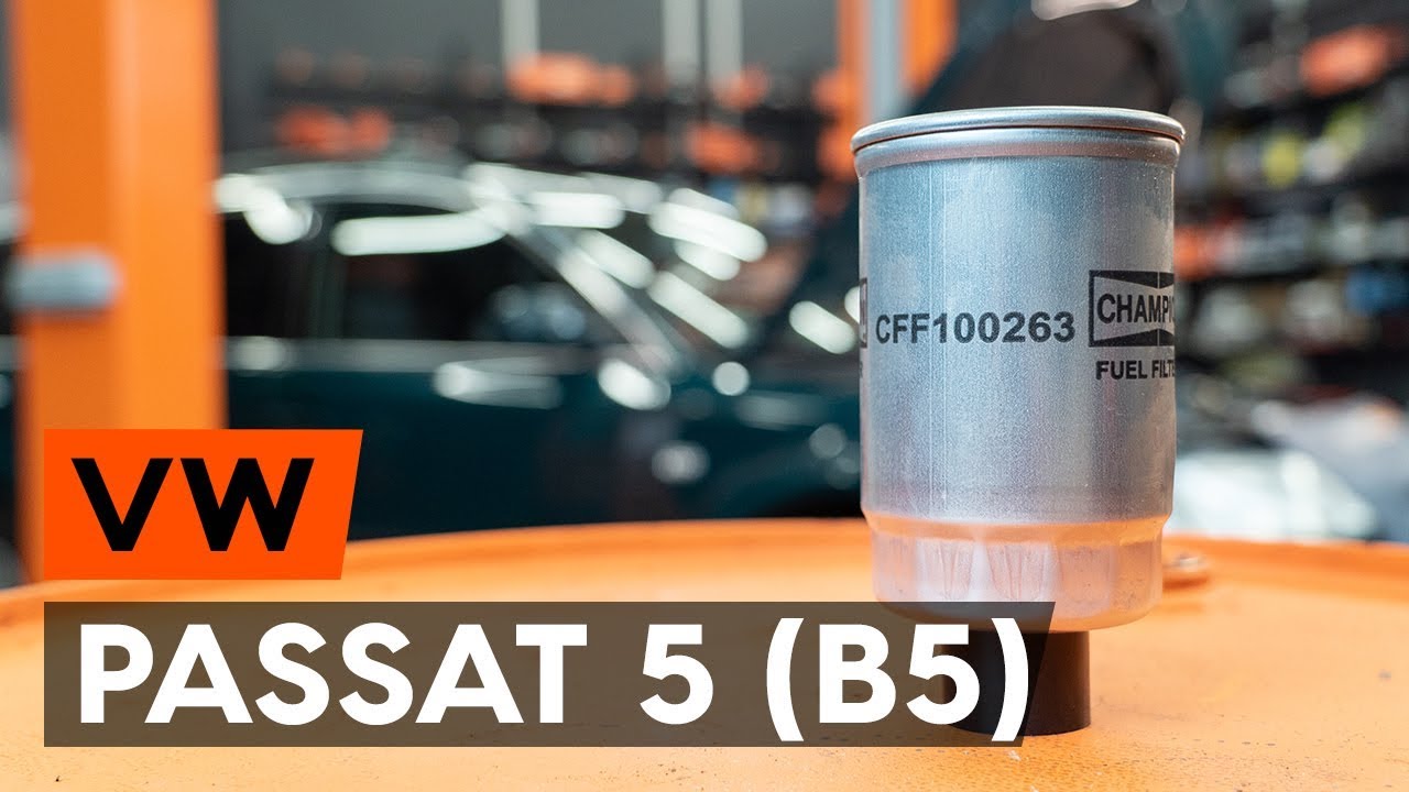 Jak wymienić filtr paliwa w VW Passat B5 Variant diesel - poradnik naprawy