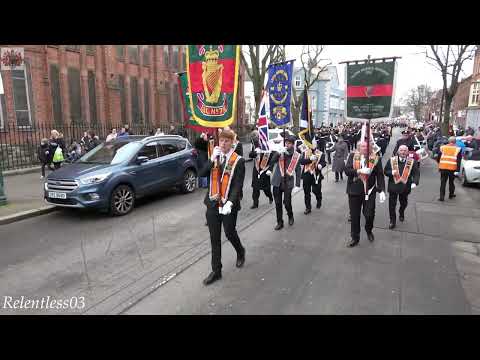Pride Of The Raven (No.1) @ UDR2 Memorial Parade ~ 26/02/22 (4K)