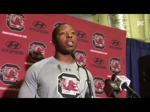 Gamecocks linebacker Bryson Allen-Williams on Florida loss and how younger players reacted on the ro