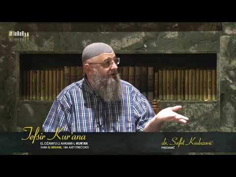 Zabranjeno je prekidati  napaštanje Ramazana bez razloga_dr. Safet Kuduzović