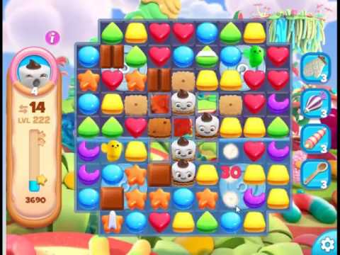 Cookie Jam Blast Level 222 - NO BOOSTERS 🍪 | SKILLGAMING OFFICIAL