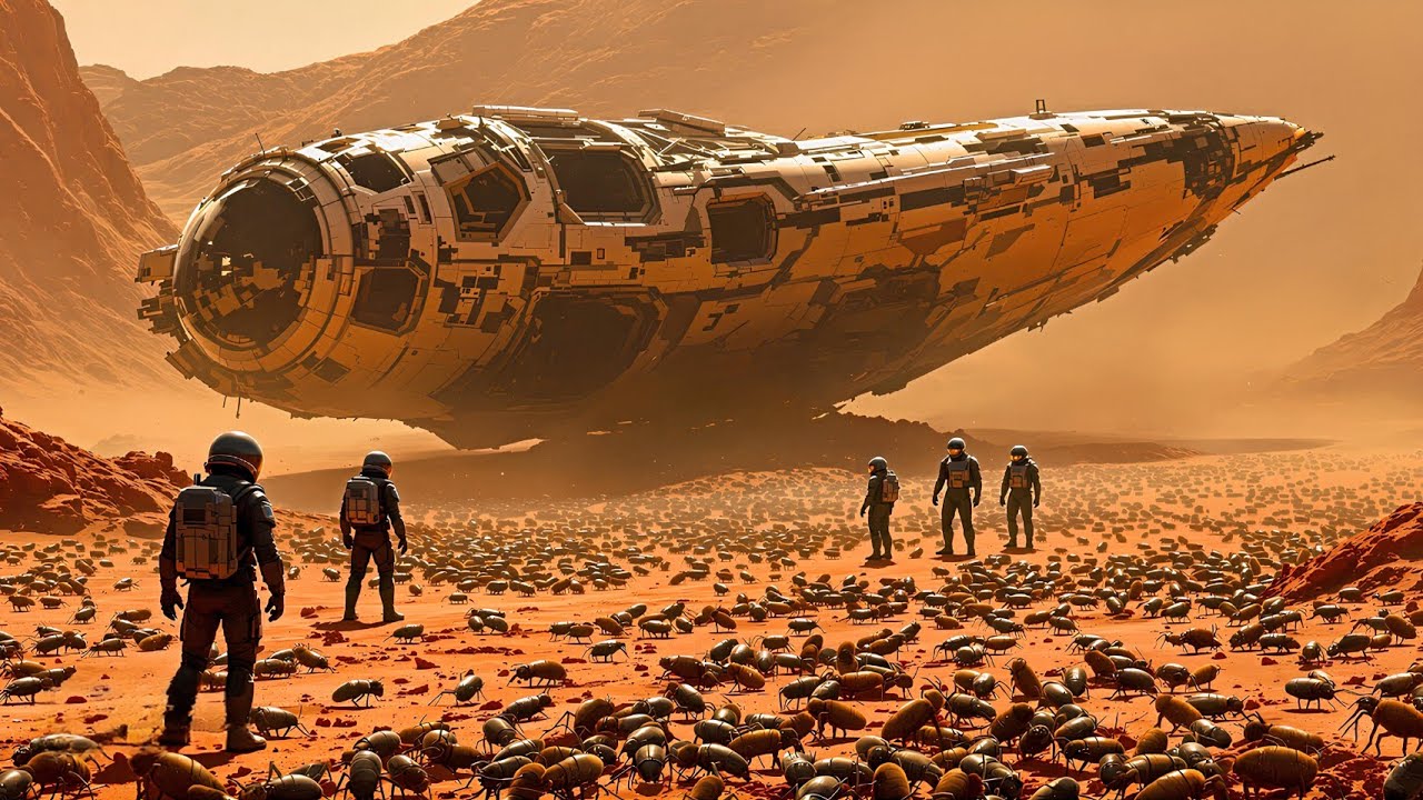 UMA TRIPULAÇÃO CHEGA PARA COLONIZAR MARTE, MAS DESCOBRE QUE O PLANETA NÃO ESTÁ DESABITADO - RECAP