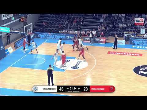 SB LEAGUE｜1/2 of Finals - Game 1: Spinelli Massagno Highlights vs Fribourg Olympic