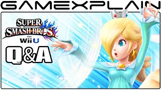 Smash Bros Wii U & Amiibo Q&A: Your Questions Answered!
