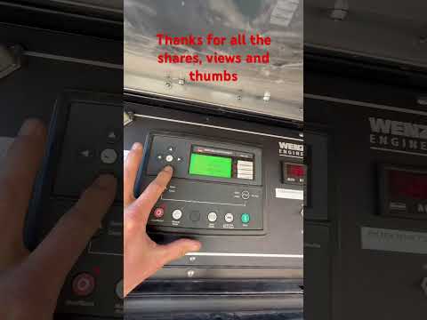 QUICK Reset Oil Maintenance Alarm Hours Deep Sea Electronics Generator